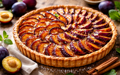 La tarte aux prunes à l&rsquo;ancienne : secrets et tradition