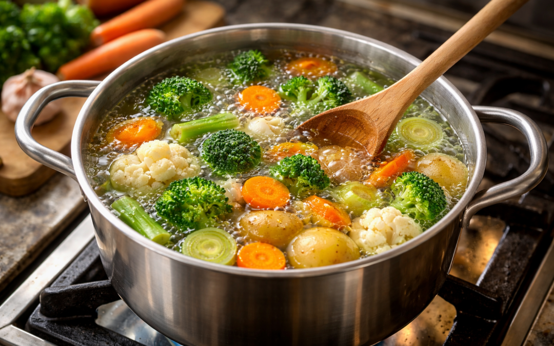 Maîtriser le temps de cuisson des légumes à l&rsquo;eau