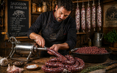 Comment faire du saucisson de sanglier : l&rsquo;art du goût