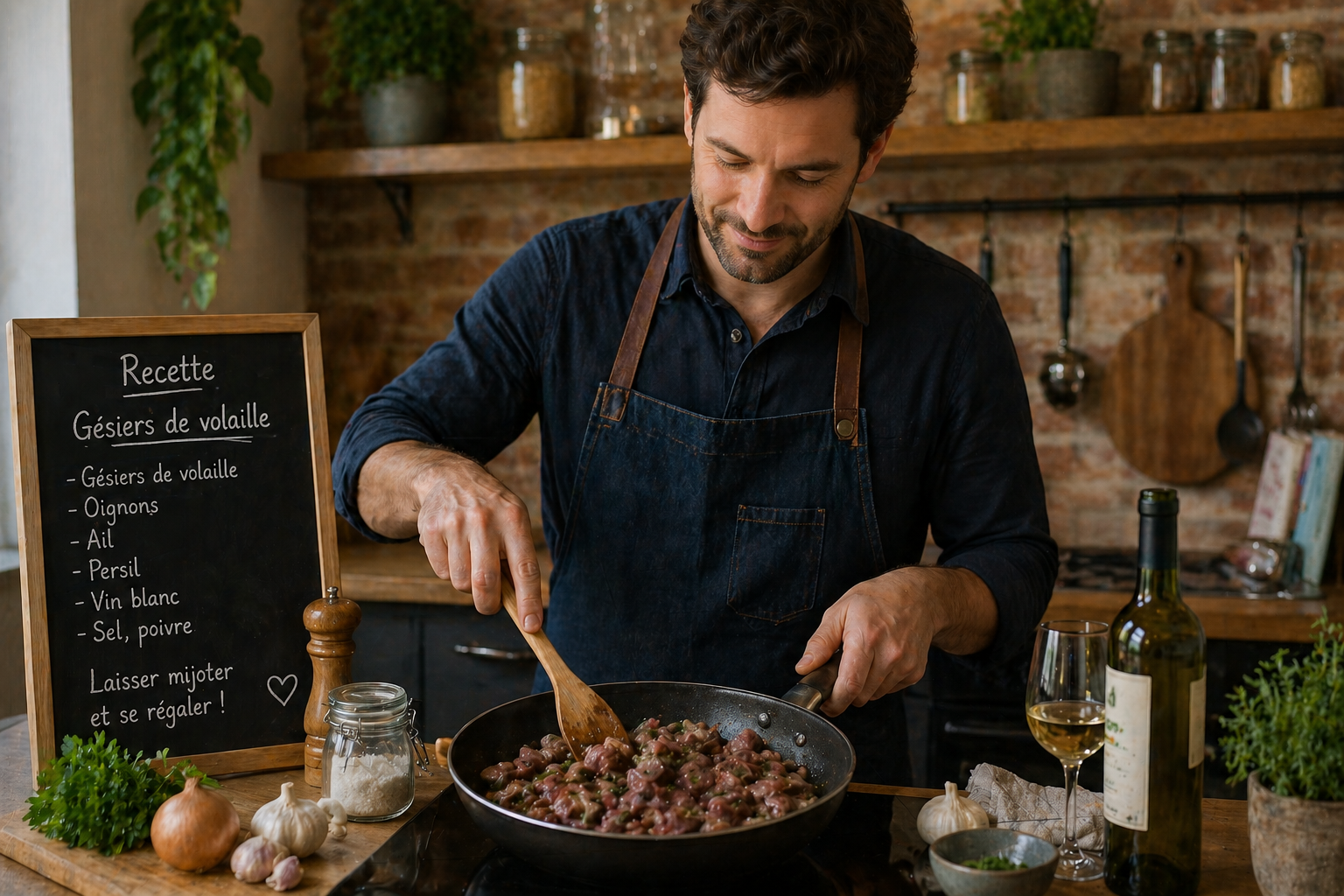 Découvrez que faire avec des gésiers de volaille confits : maîtrisez l'art de la poêlée campagnarde ou d'une salade périgourdine au croquant absolu.