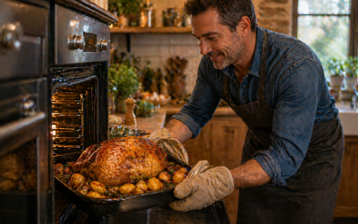 Réussir son rôti de dinde au four avec pommes de terre
