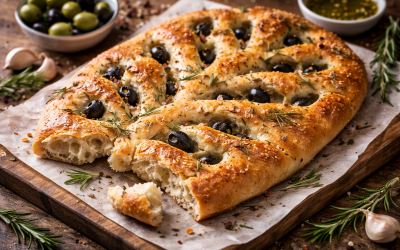 Réussir sa fougasse aux olives : les secrets d&rsquo;un pain doré