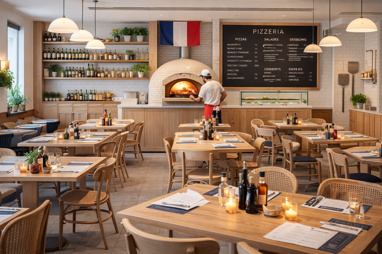 Découvrez l'art du restaurant italien : savourez des pâtes fraîches artisanales et des produits DOP dans un cadre élégant avec rooftop. Réservez vite !