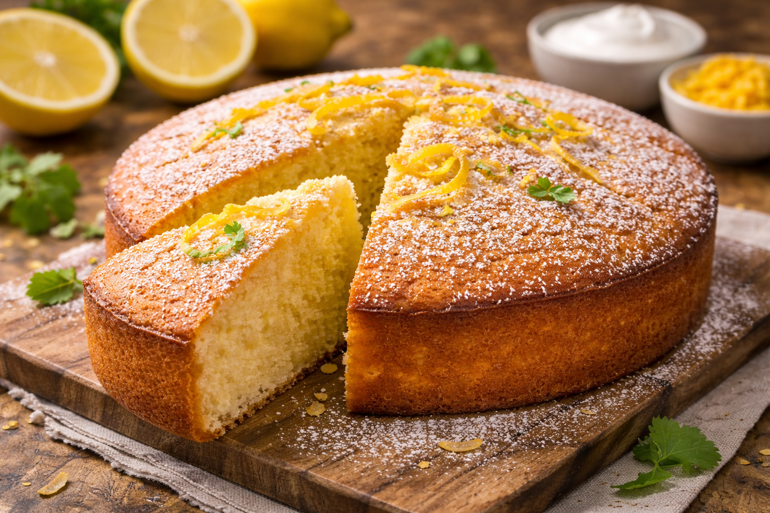 Le secret du gâteau au yaourt au citron ultra moelleux Sublimez votre table avec ce gâteau au yaourt citron : une harmonie de moelleux et d'éclat. Suivez nos secrets de cuisson pour un dessert d'exception.