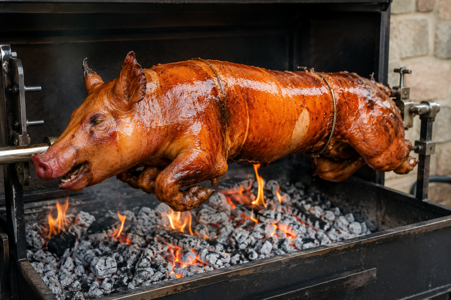 Maîtrisez le temps de cuisson cochon de lait 20 kg : suivez nos conseils d'expert pour 8h de cuisson lente et une peau croustillante parfaite en 2026.