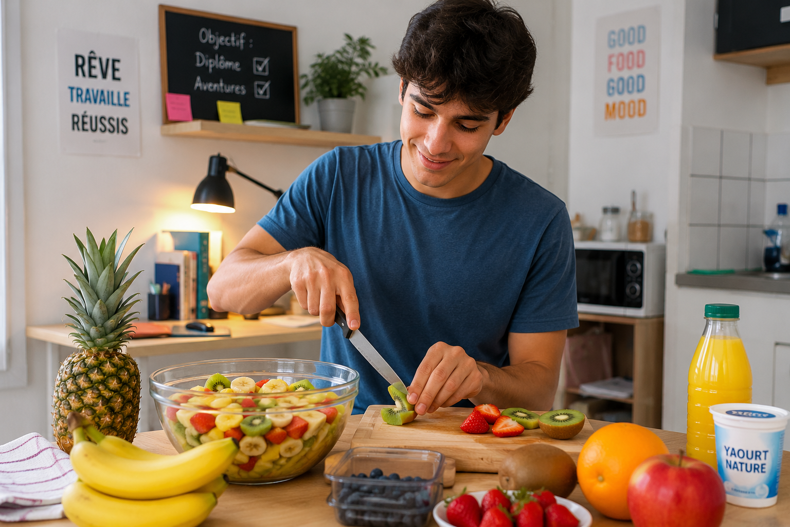Avec quoi accompagner une salade de fruits en 2026 ? Découvrez avec quoi peut on accompagner une salade de fruits en 2026 : onctuosité du skyr, croquant des tuiles normandes ou fraîcheur d'un sorbet.