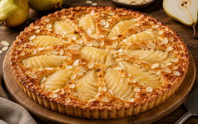 Tarte aux poires et amande : le secret d&rsquo;un dessert parfait