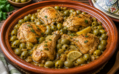 Olive poulet : le rituel d&rsquo;une gastronomie d&rsquo;exception