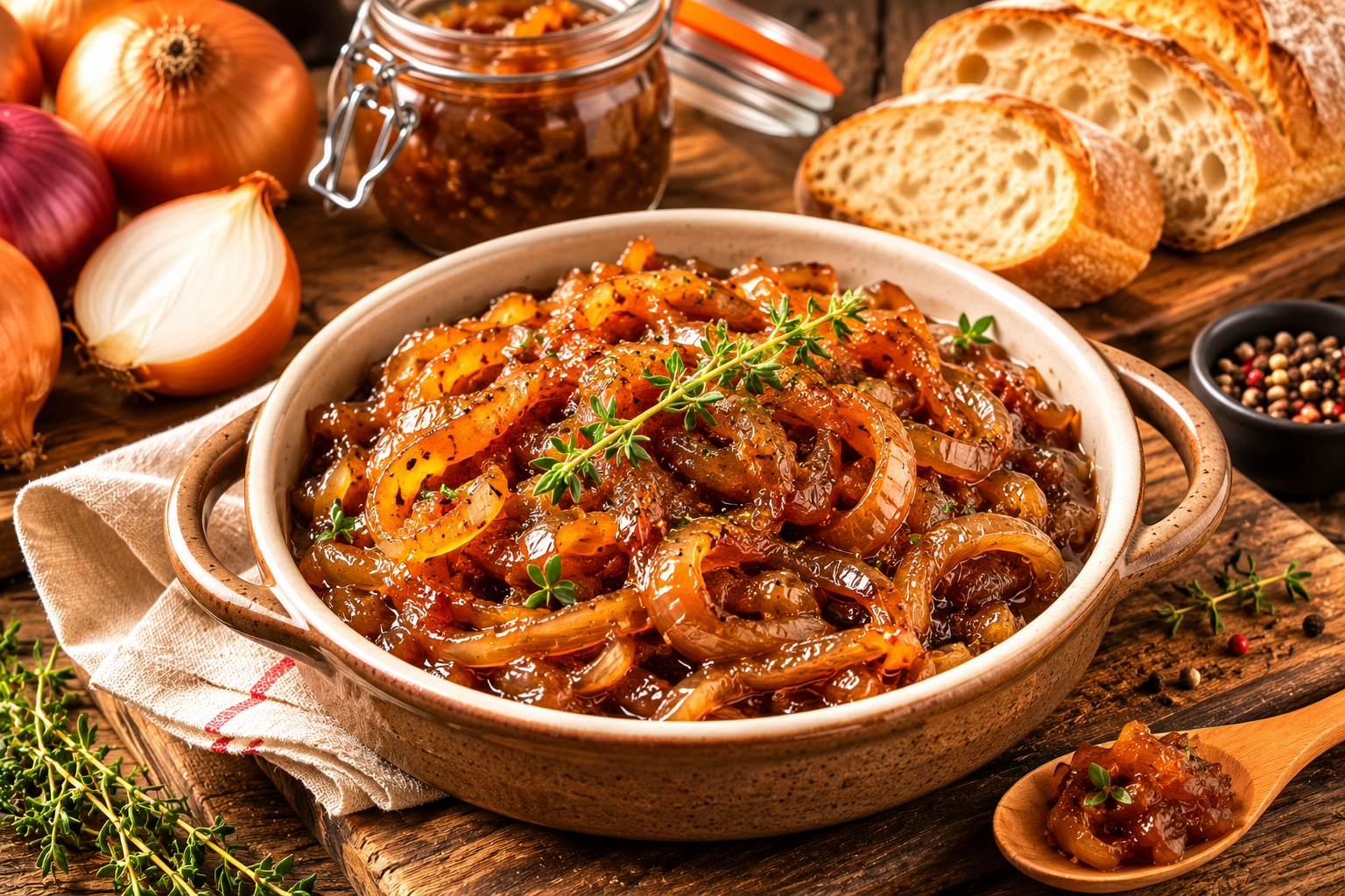 Sublimez vos mets avec cette confit oignon recette : apprenez l'art de la caramélisation lente pour un résultat fondant et une conservation en 2026.