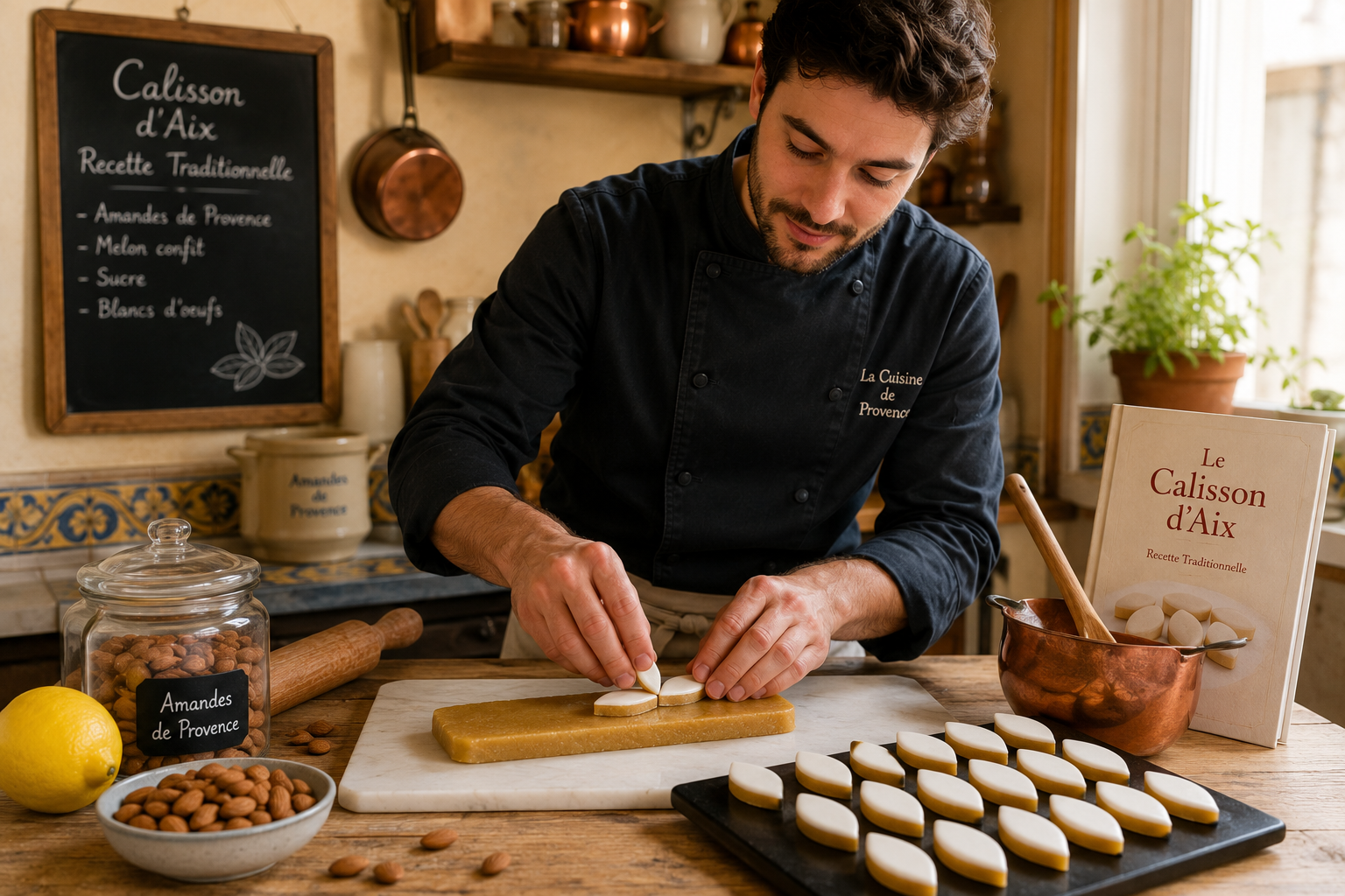 Calisson recette : l’art de la confiserie d’Aix-en-Provence Réussissez votre calisson recette : maîtrisez l'art du broyage des amandes et du melon confit. Suivez nos secrets pour un glaçage royal miroir parfait !