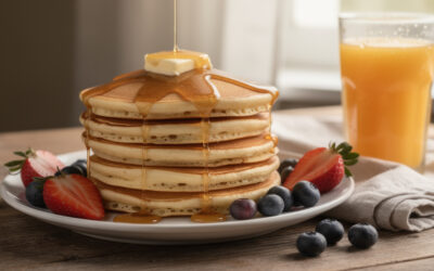 Recette facile de pancakes moelleux pour un petit déjeuner réussi