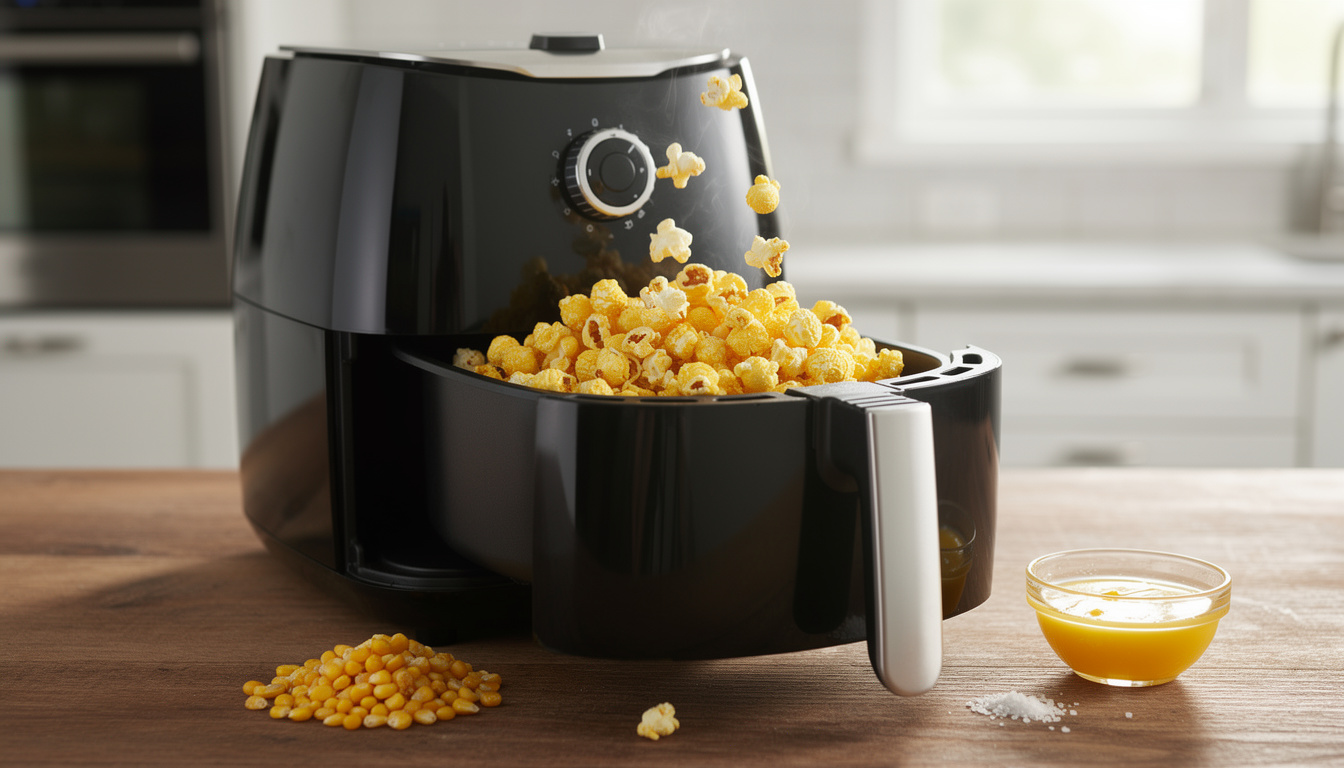 Comment réussir du pop corn au air fryer facilement découvrez comment réussir facilement du pop-corn croustillant et savoureux avec votre air fryer grâce à nos astuces simples et rapides.