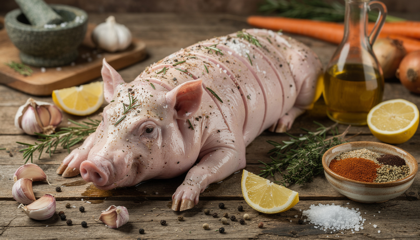 Comment réussir la marinade parfaite pour un porcelet tendre et savoureux découvrez nos astuces pour réussir la marinade parfaite et obtenir un porcelet tendre, juteux et savoureux à chaque cuisson.