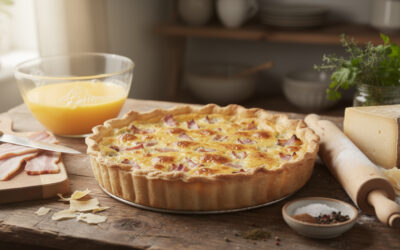 Comment réussir la recette traditionnelle de la quiche lorraine