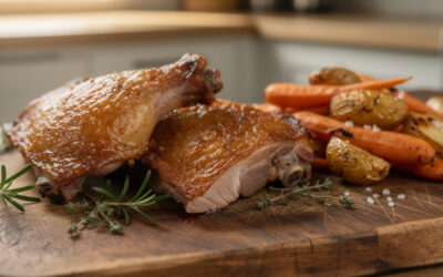 Cuisses de canard au air fryer : recette rapide et savoureuse