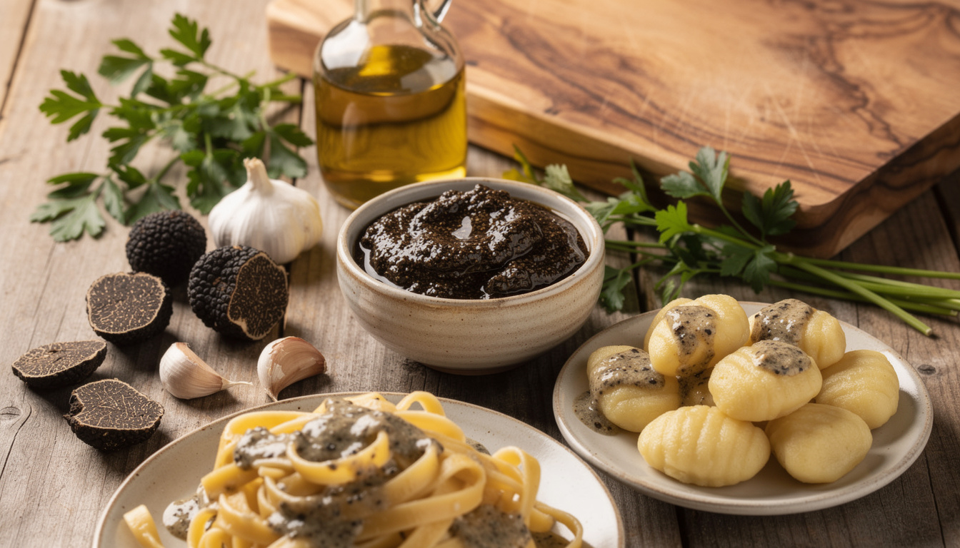 explorez la salsa tartufata : découvrez son origine, ses utilisations et des recettes simples pour sublimer vos plats à l'aide de cette délicieuse sauce aux truffes.