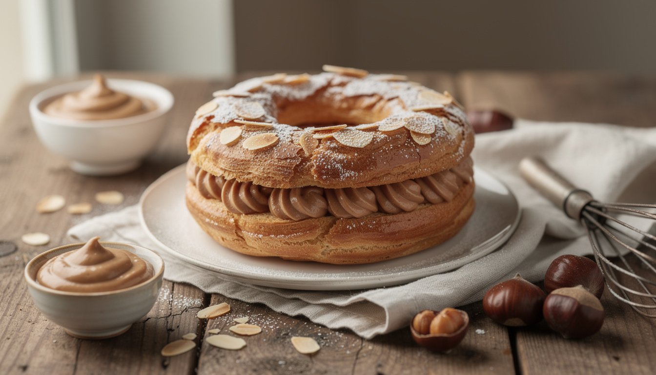 Recette paris brest : comment réussir ce classique de la pâtisserie française découvrez comment réaliser un paris-brest parfait avec notre recette facile et détaillée, un incontournable de la pâtisserie française classique.