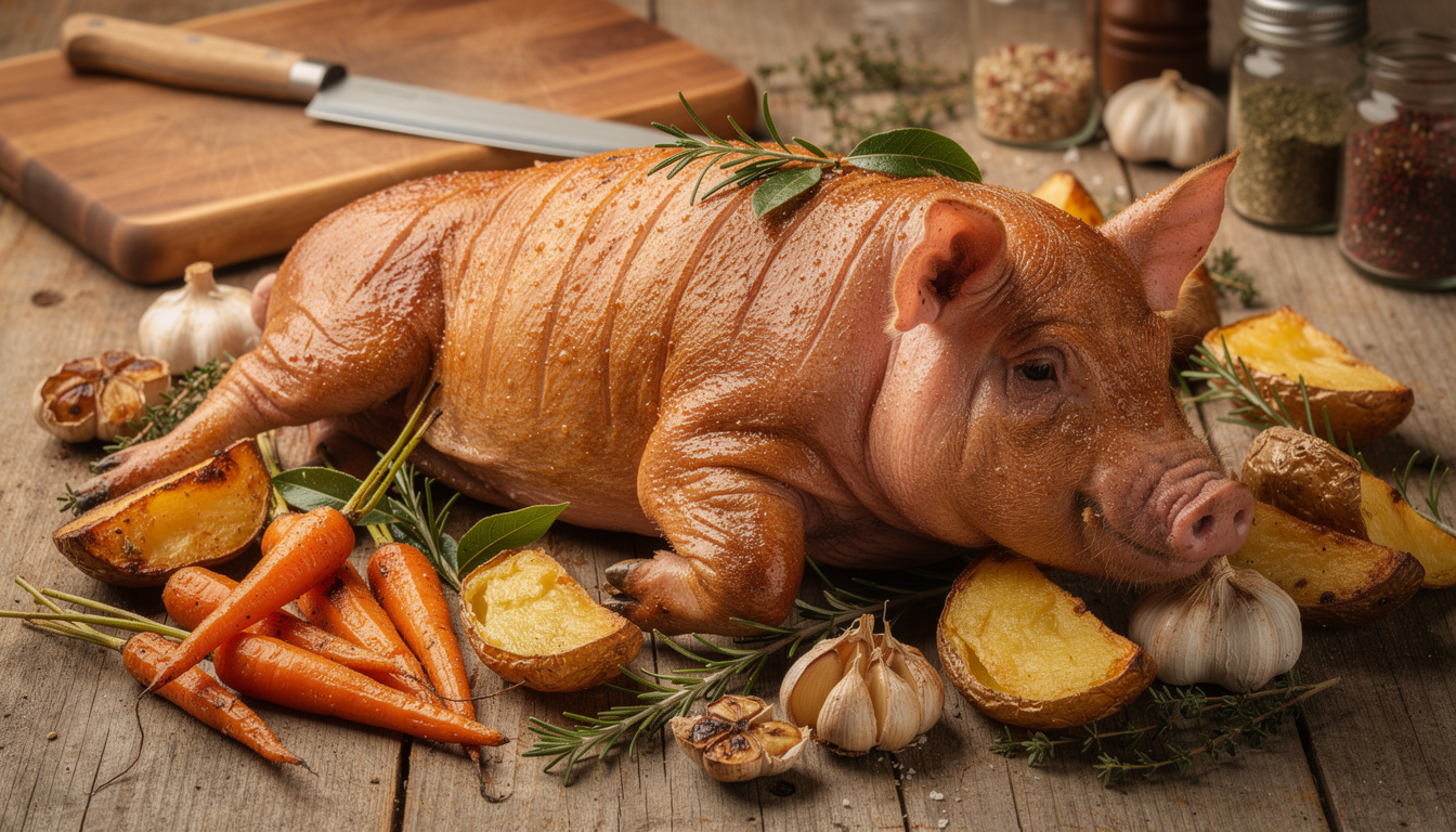 Recette porcelet : guide complet pour réussir une cuisson parfaite découvrez notre guide complet pour réussir la cuisson parfaite du porcelet. recettes détaillées, conseils de cuisson et astuces pour un plat savoureux et tendre.
