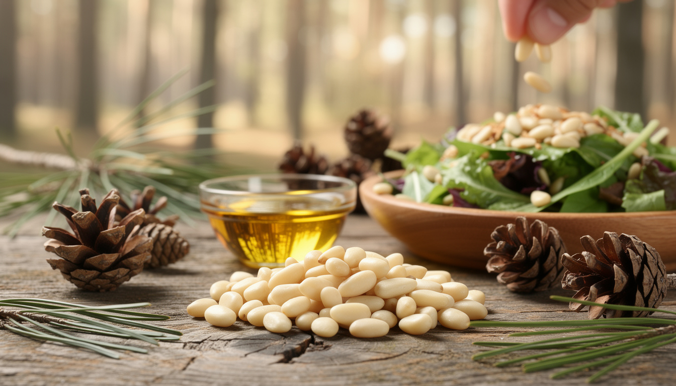 Tout savoir sur le pignon de pin : usages et bienfaits découvrez tout sur le pignon de pin : ses usages culinaires, ses bienfaits pour la santé, et comment l'intégrer facilement dans votre alimentation quotidienne.