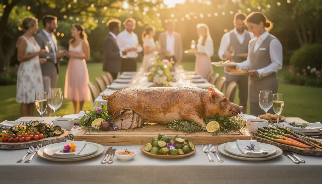 découvrez nos conseils pour réussir votre événement avec un traiteur spécialisé en cochon de lait, et offrez à vos invités un moment convivial et savoureux.